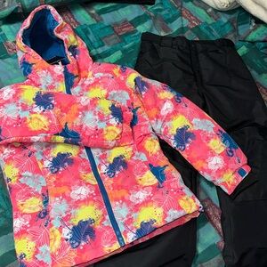 SMONTY Jacket & Pant Ski Set (Rose Pink)
